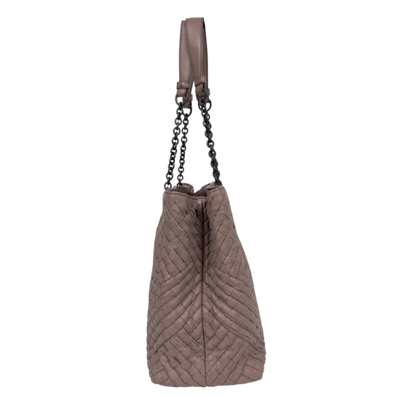 BOTTEGA VENETA 織皮 肩背包-5