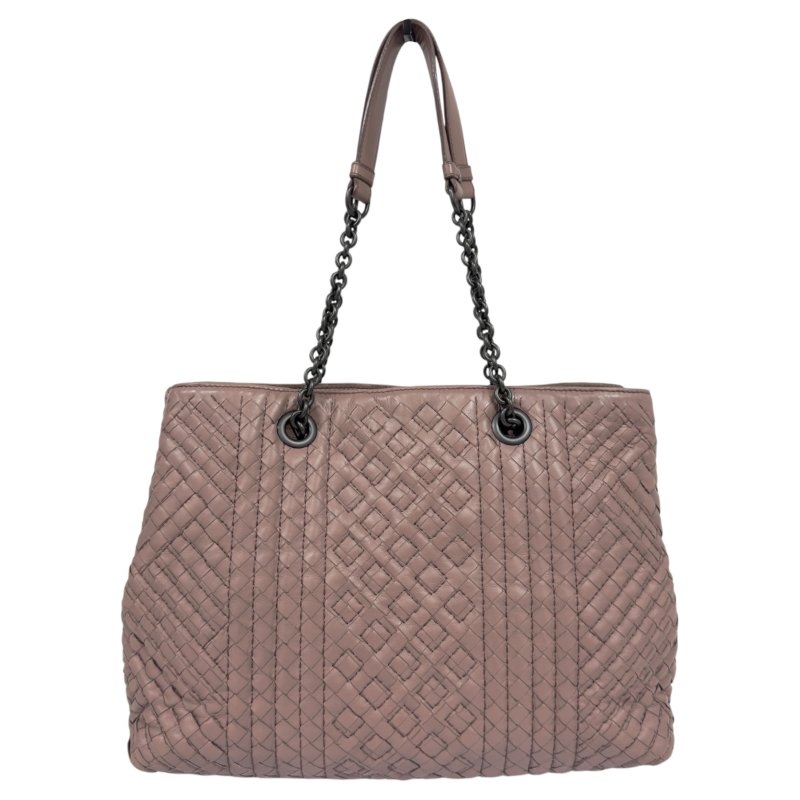 BOTTEGA VENETA 織皮 肩背包-6