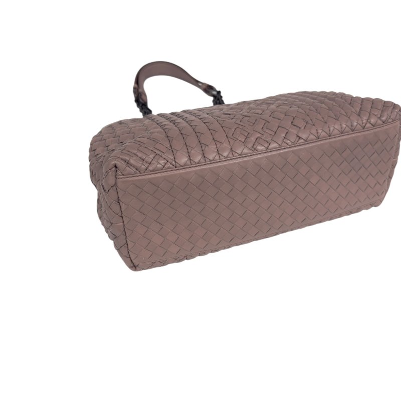 BOTTEGA VENETA 織皮 肩背包-11