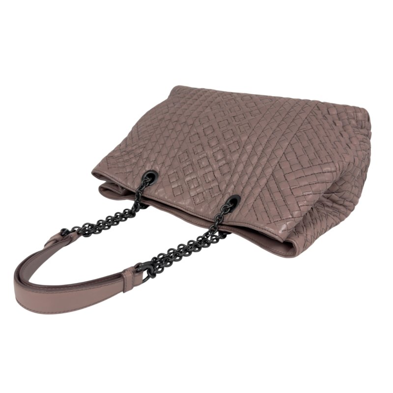 BOTTEGA VENETA 織皮 肩背包-13