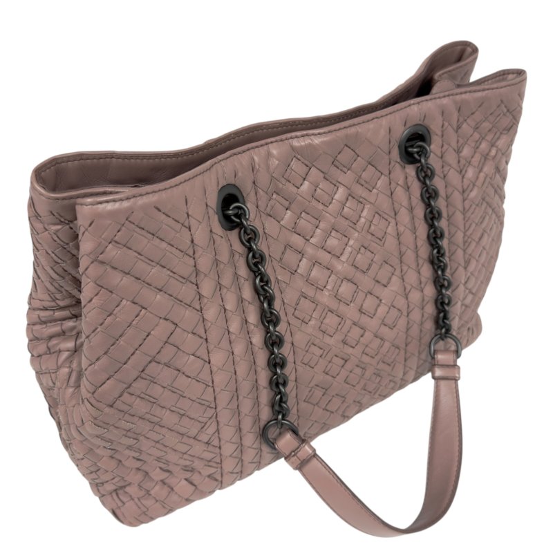 BOTTEGA VENETA 織皮 肩背包-14