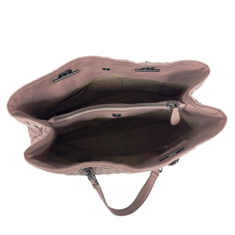 BOTTEGA VENETA 織皮 肩背包-15