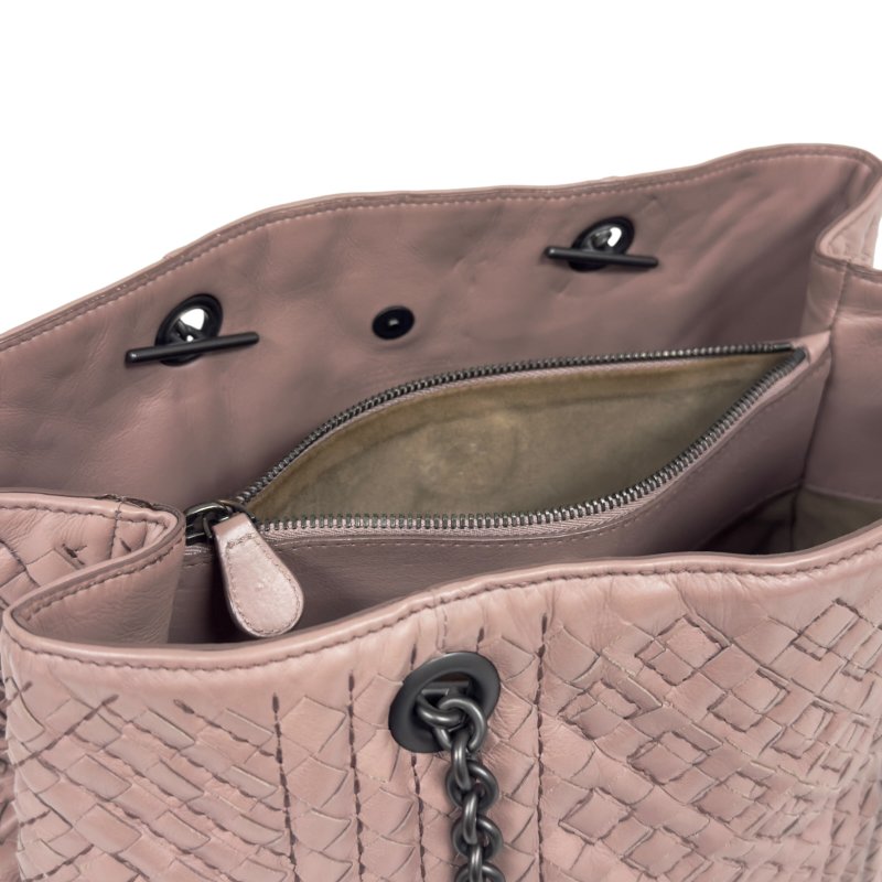 BOTTEGA VENETA 織皮 肩背包-16