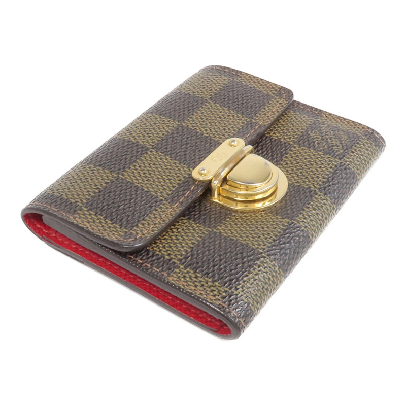 LOUIS VUITTON Damier Koala Card Case金扣零錢包/卡片套-3