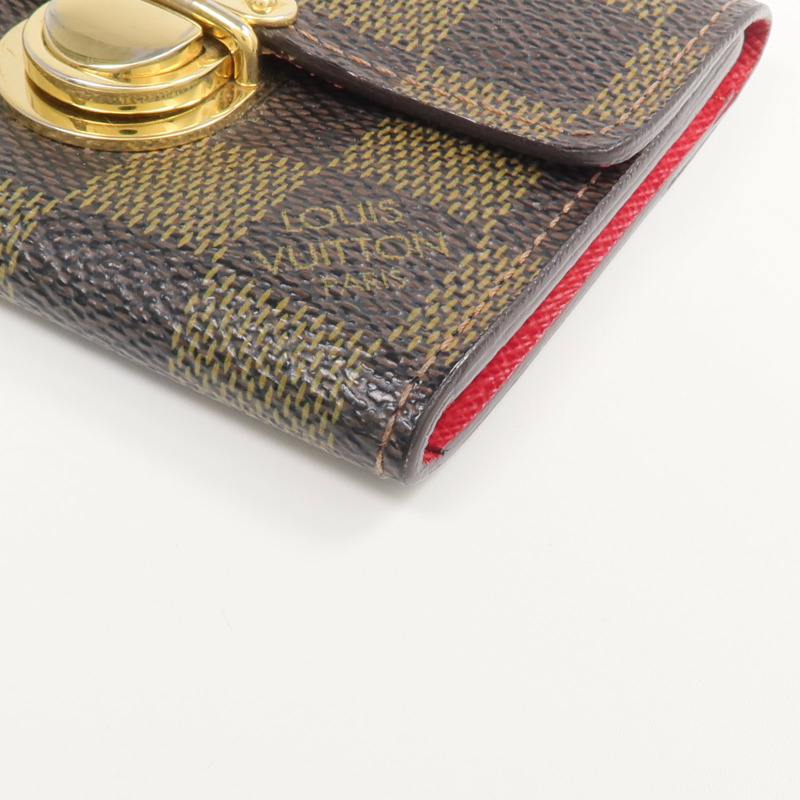 LOUIS VUITTON Damier Koala Card Case金扣零錢包/卡片套-6