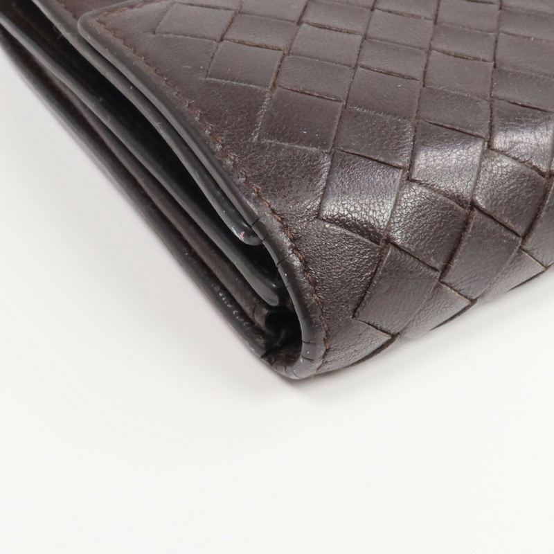 BOTTEGA VENETA 織紋皮革Long Wallet長錢包-8