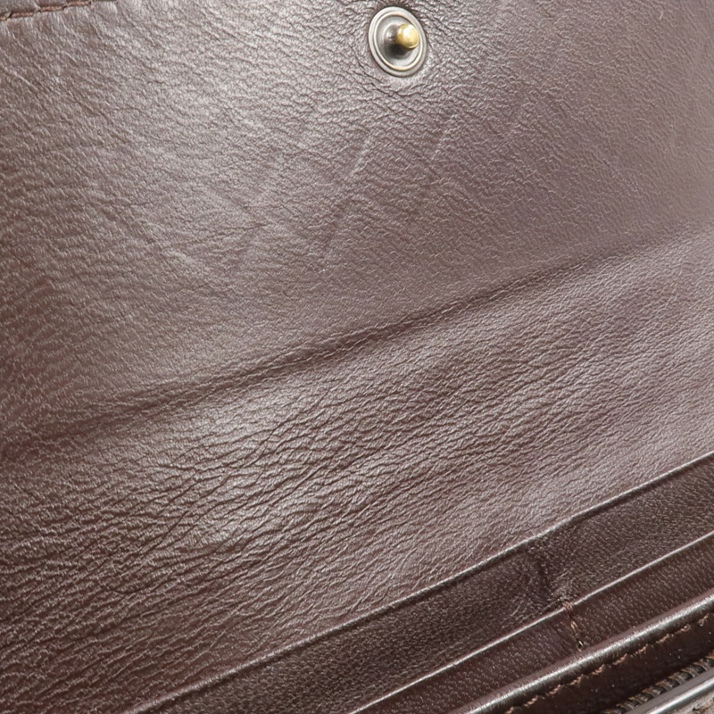 BOTTEGA VENETA 織紋皮革Long Wallet長錢包-14