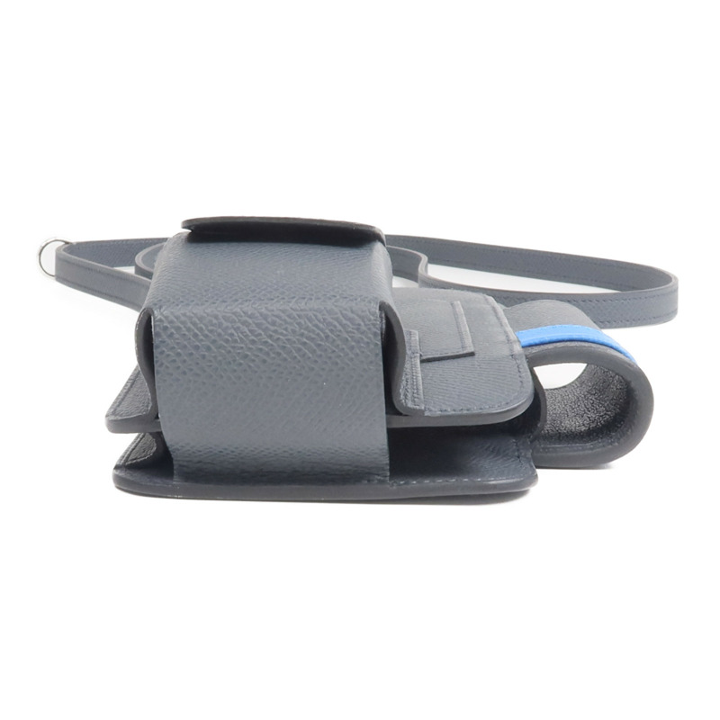 HERMES Epsom皮革Hermesway銀扣手機袋-3