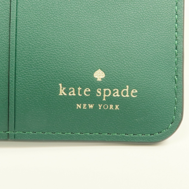 Kate Spade 牛皮皮革Wallet金扣錢包-7