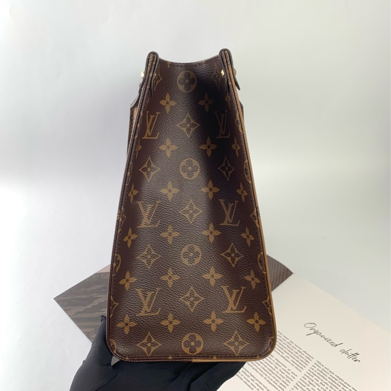 LV onthego中號✨包況很新😎晶片款/盒子/防塵袋-2