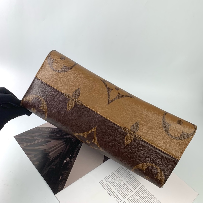 LV onthego中號✨包況很新😎晶片款/盒子/防塵袋-3