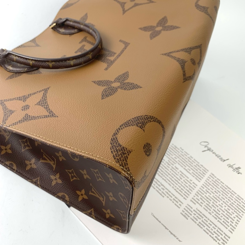 LV onthego中號✨包況很新😎晶片款/盒子/防塵袋-9