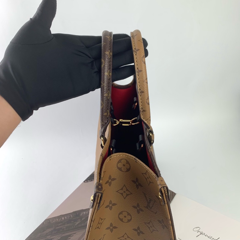 LV onthego中號✨包況很新😎晶片款/盒子/防塵袋-12