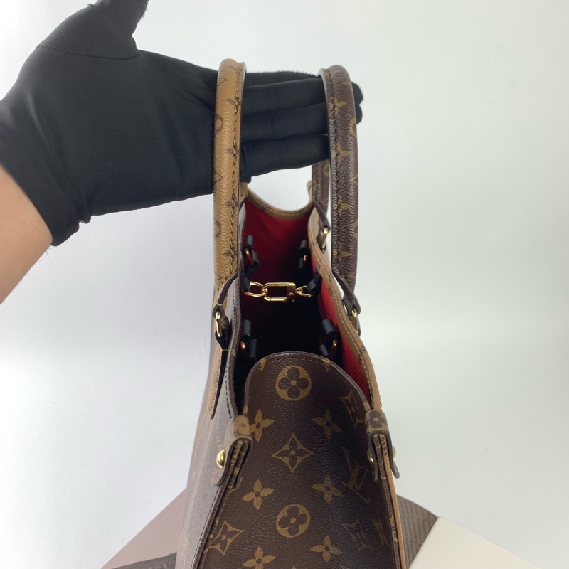 LV onthego中號✨包況很新😎晶片款/盒子/防塵袋-14