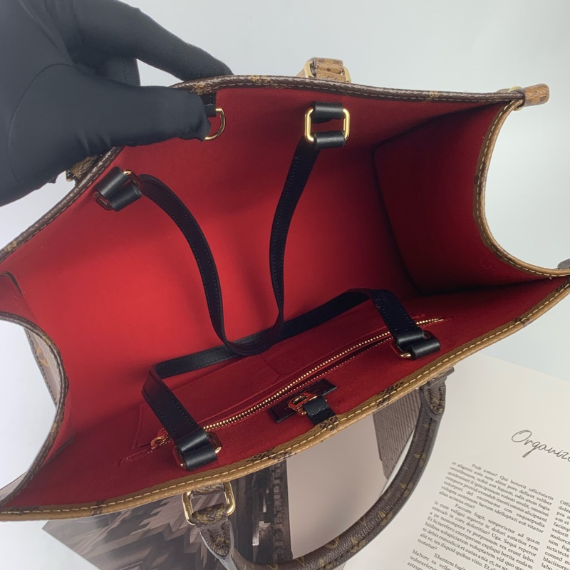 LV onthego中號✨包況很新😎晶片款/盒子/防塵袋-15