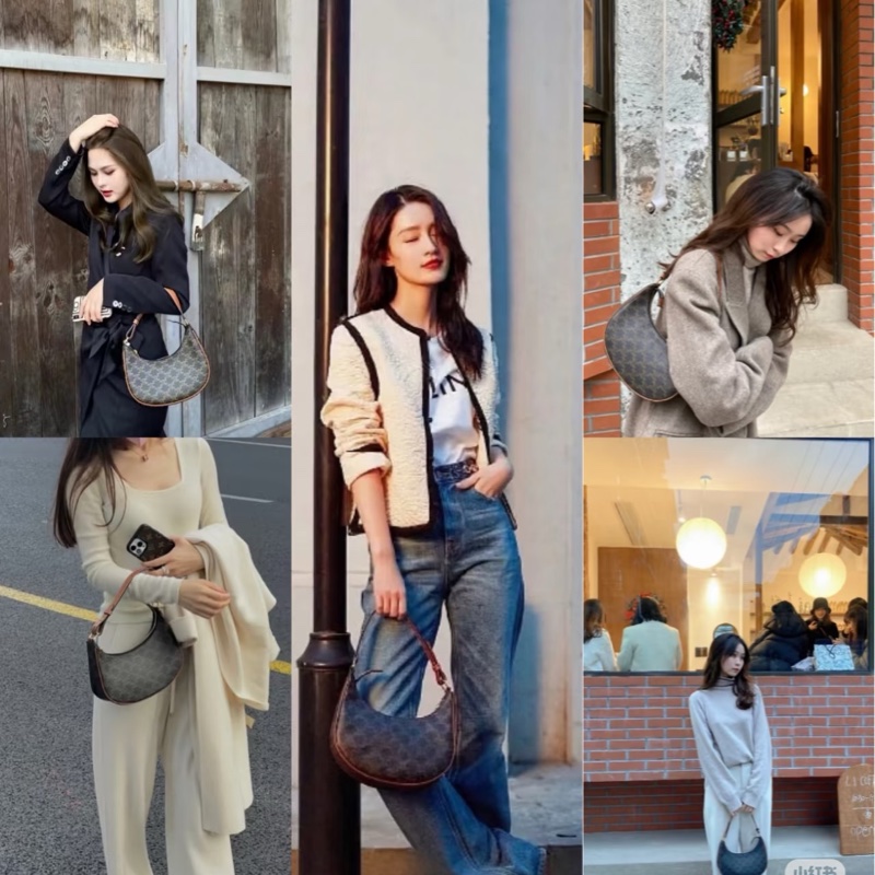 Celine經典腋下包-0