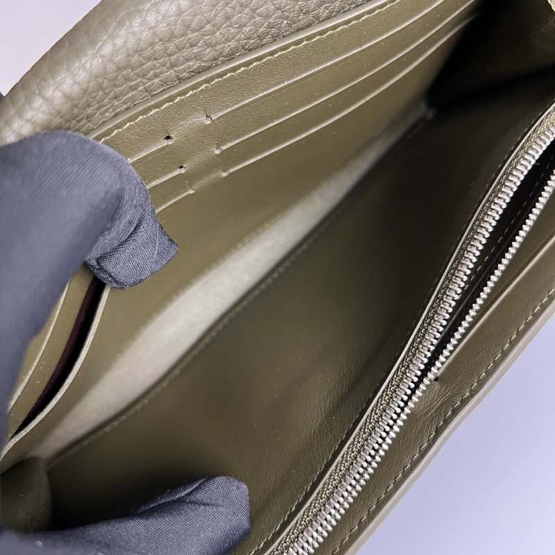 LV N96332/晶片款 綠蛇皮Capucines長夾-5