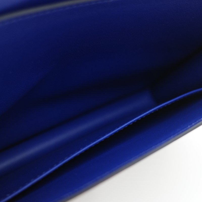 Hermès 愛馬仕 Constance 限量款 多拚色 swift牛皮 銀扣 側背包-26