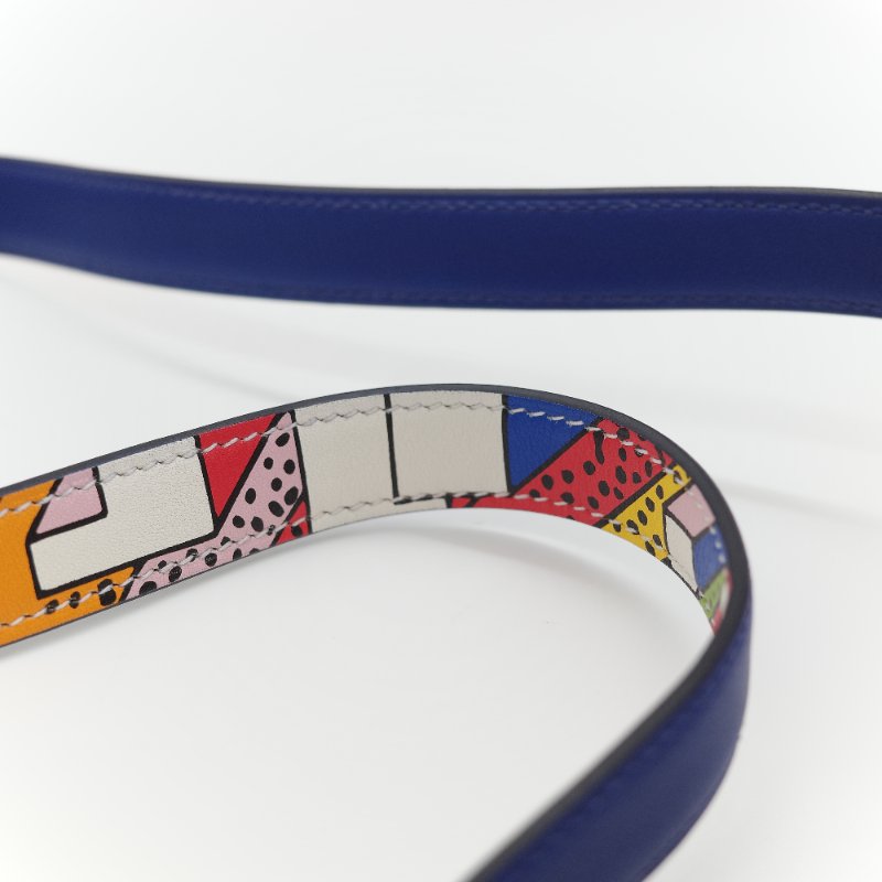 Hermès 愛馬仕 Constance 限量款 多拚色 swift牛皮 銀扣 側背包-30