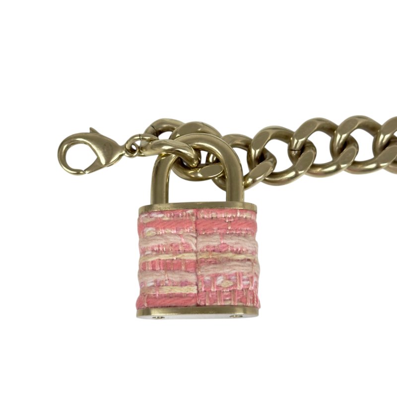 CHANEL CC 鎖頭 手鏈 *可作包包掛飾-7