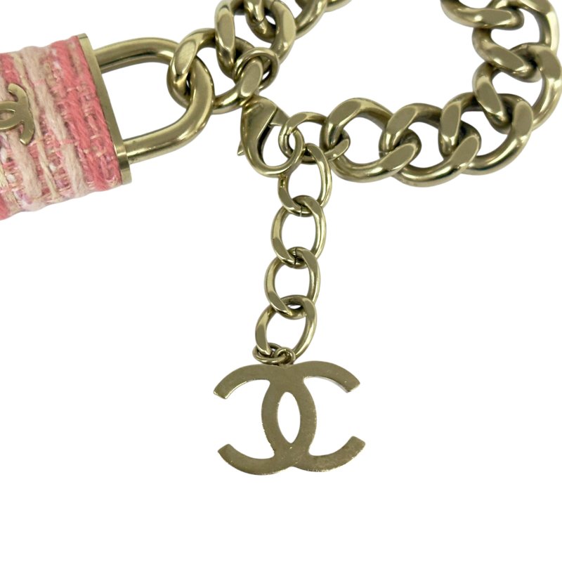 CHANEL CC 鎖頭 手鏈 *可作包包掛飾-10