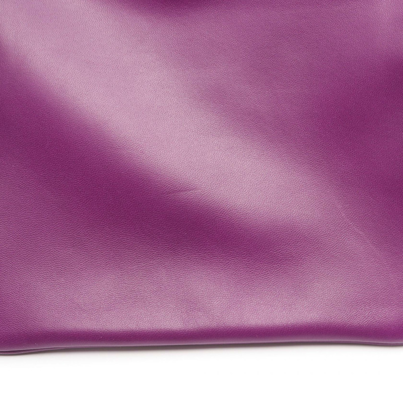 愛馬仕 Sac Aline 迷你斜背包，Swift 皮革，海葵色，二手，帶五金配件-7