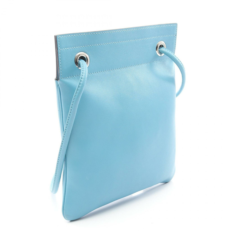 愛馬仕 Aline 迷你肩斜背包，Swift 皮革，北方藍，二手，SHW D-1