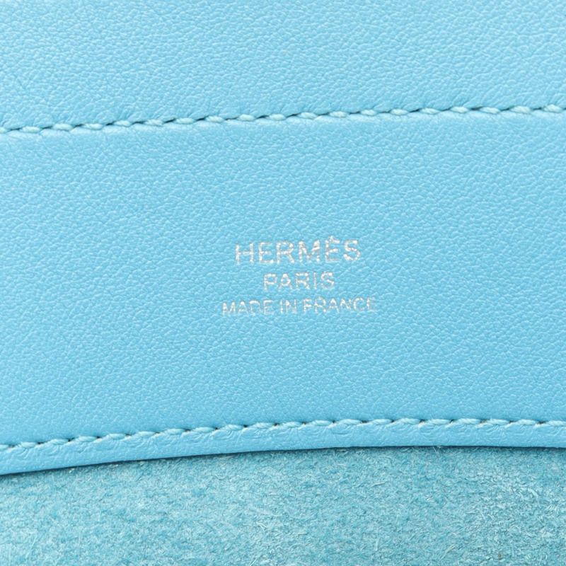 愛馬仕 Aline 迷你肩斜背包，Swift 皮革，北方藍，二手，SHW D-3