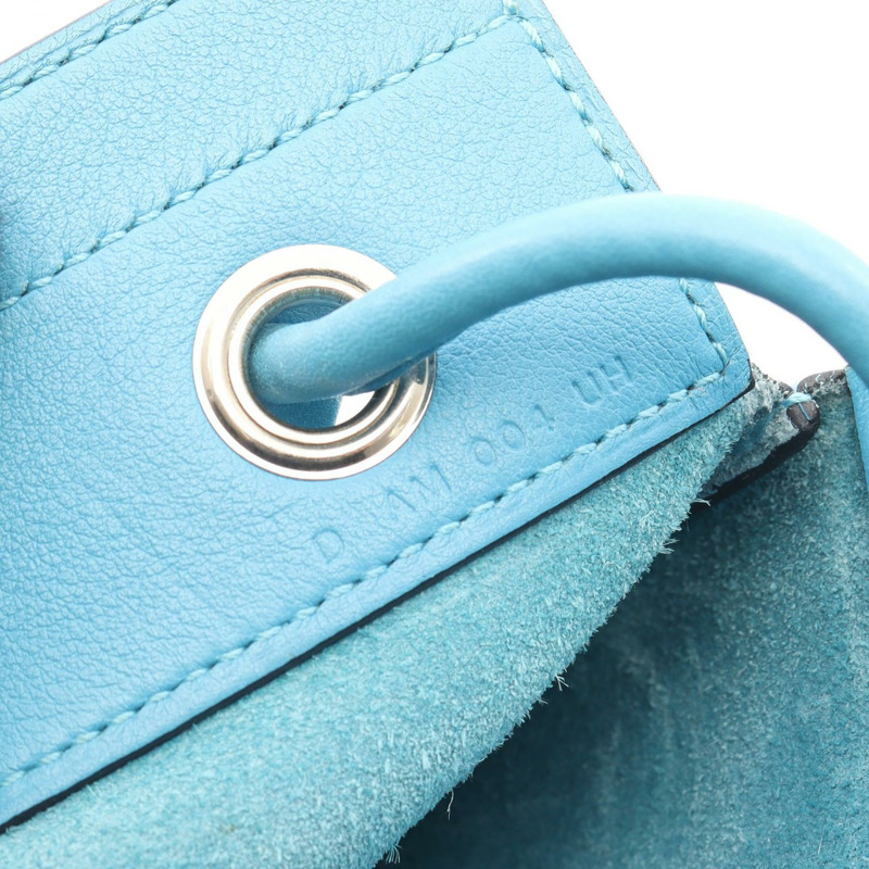 愛馬仕 Aline 迷你肩斜背包，Swift 皮革，北方藍，二手，SHW D-4