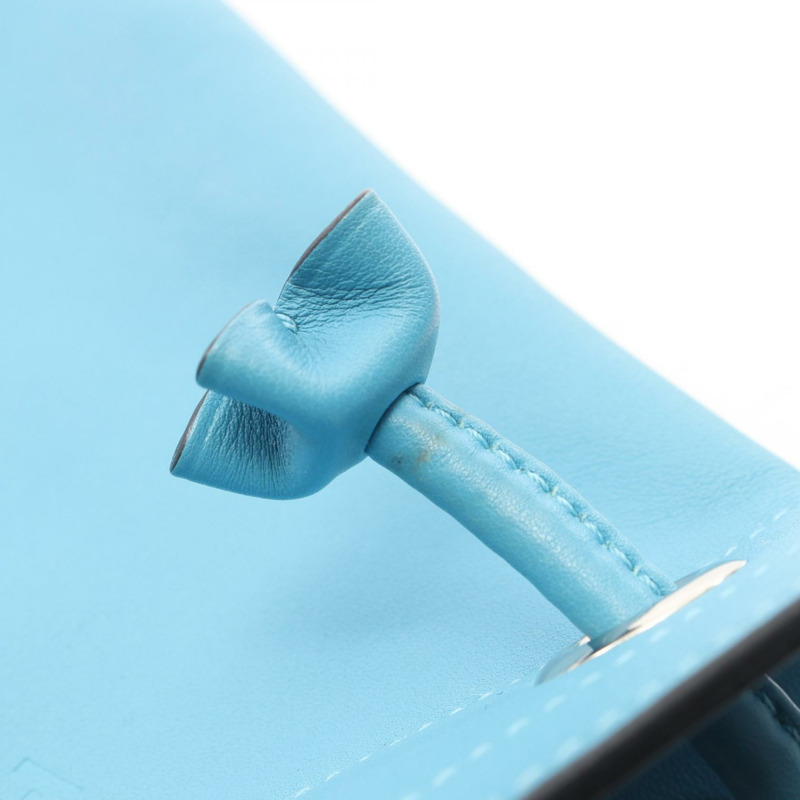 愛馬仕 Aline 迷你肩斜背包，Swift 皮革，北方藍，二手，SHW D-7