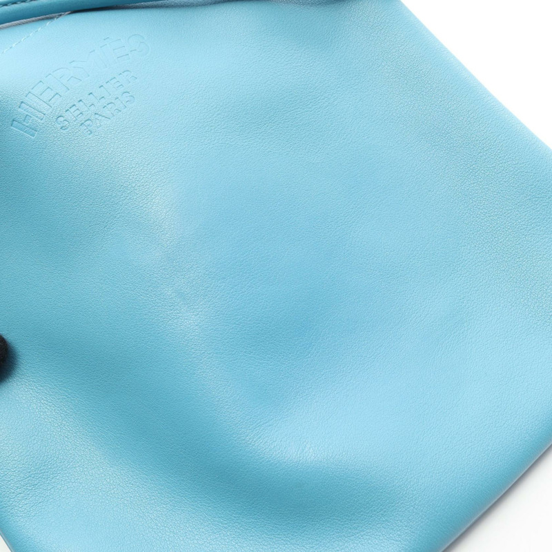 愛馬仕 Aline 迷你肩斜背包，Swift 皮革，北方藍，二手，SHW D-10