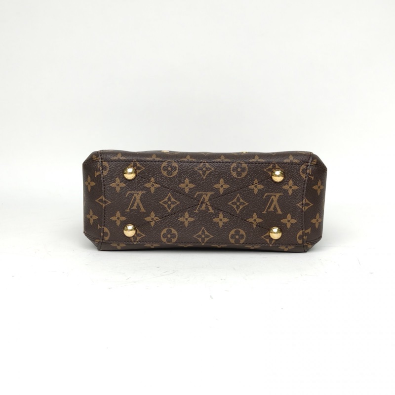 LOUIS VUITTON Montaigne蒙田BB29老花PVC金扣肩背包-3