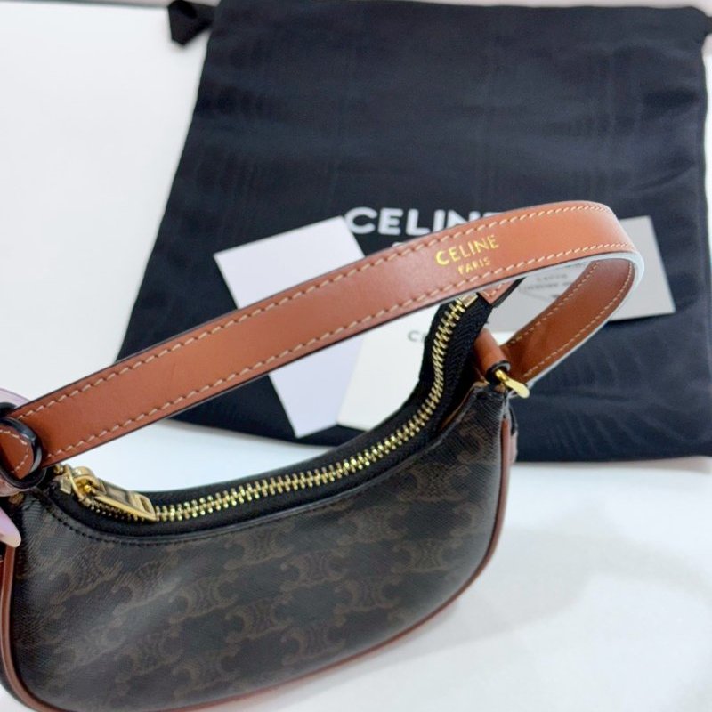 CELINE 手提包/肩背包/半月包/腋下包 MINI 9成新-9