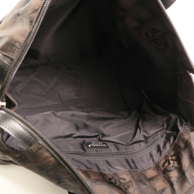 CHANEL 牛皮皮革Vintage Totebag銀扣手挽袋-4