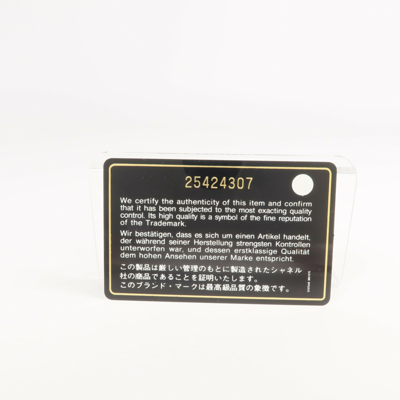 CHANEL 牛皮皮革Long Wallet金扣長錢包-16