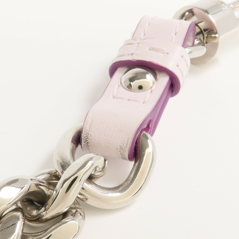 Delvaux 牛皮皮革Shoulder Strap銀扣肩帶-7