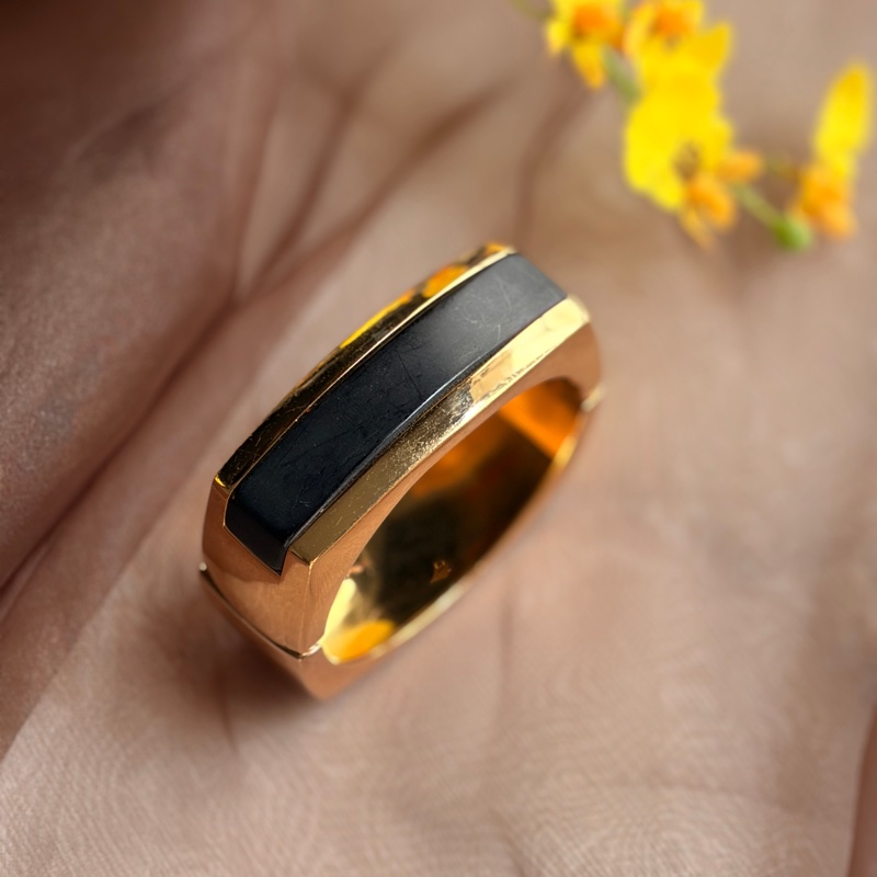 罕有 70年代 Christian Dior 迪奧 鍍金手環 手鈪-5