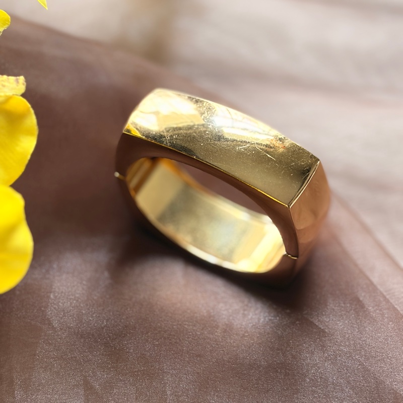 罕有 70年代 Christian Dior 迪奧 鍍金手環 手鈪-10