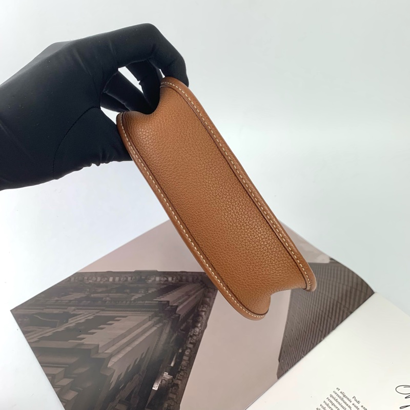HERMES Évelyne16金棕銀釦-3