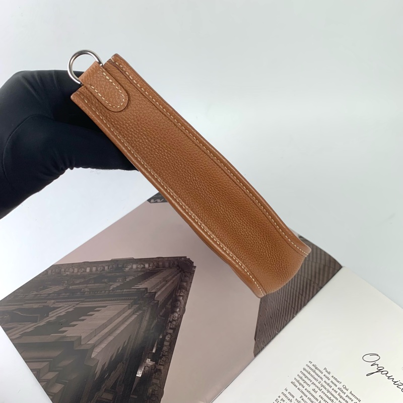 HERMES Évelyne16金棕銀釦-4