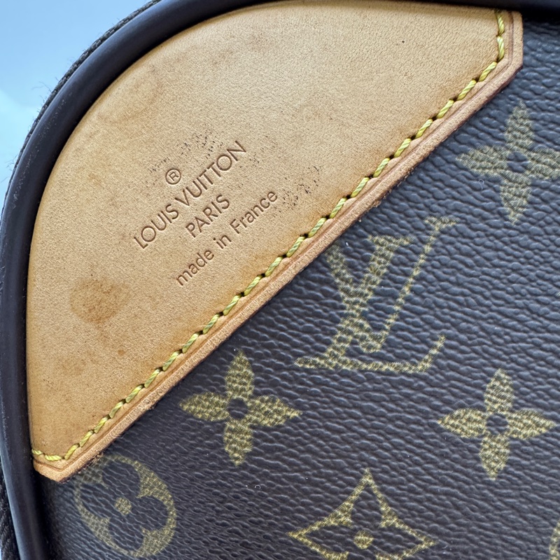 Louis Vuitton路易威登 中古款經典老花45托拉行李箱-10