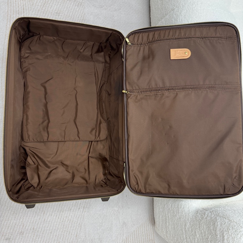 Louis Vuitton路易威登 中古款經典老花45托拉行李箱-12