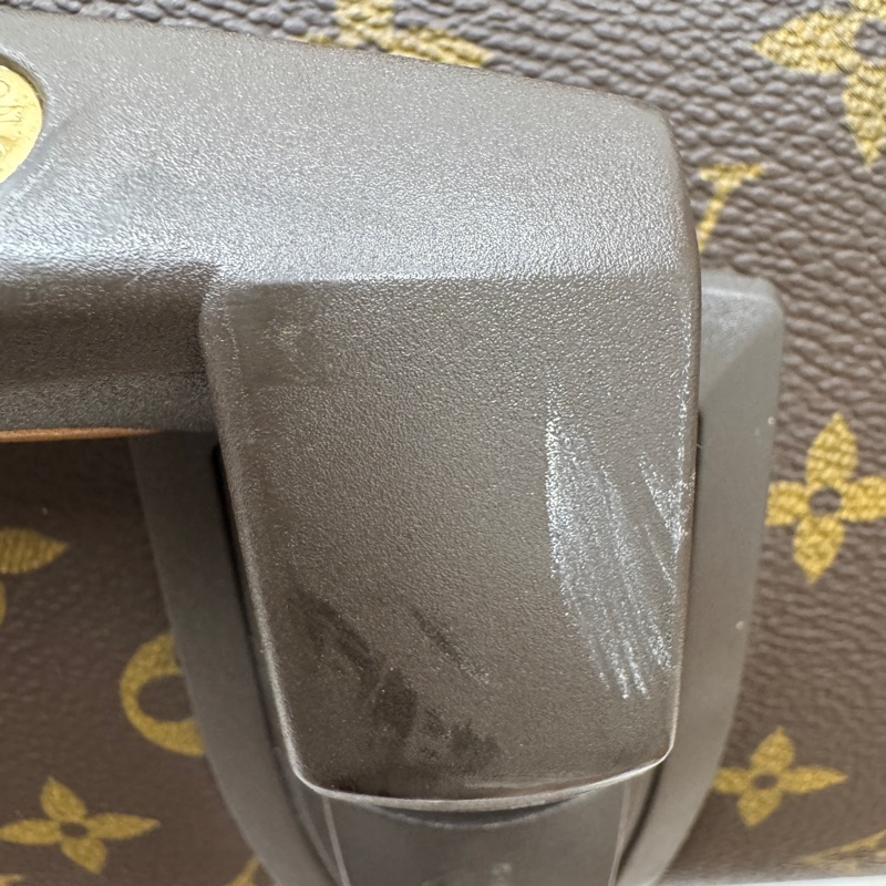 Louis Vuitton路易威登 中古款經典老花45托拉行李箱-25