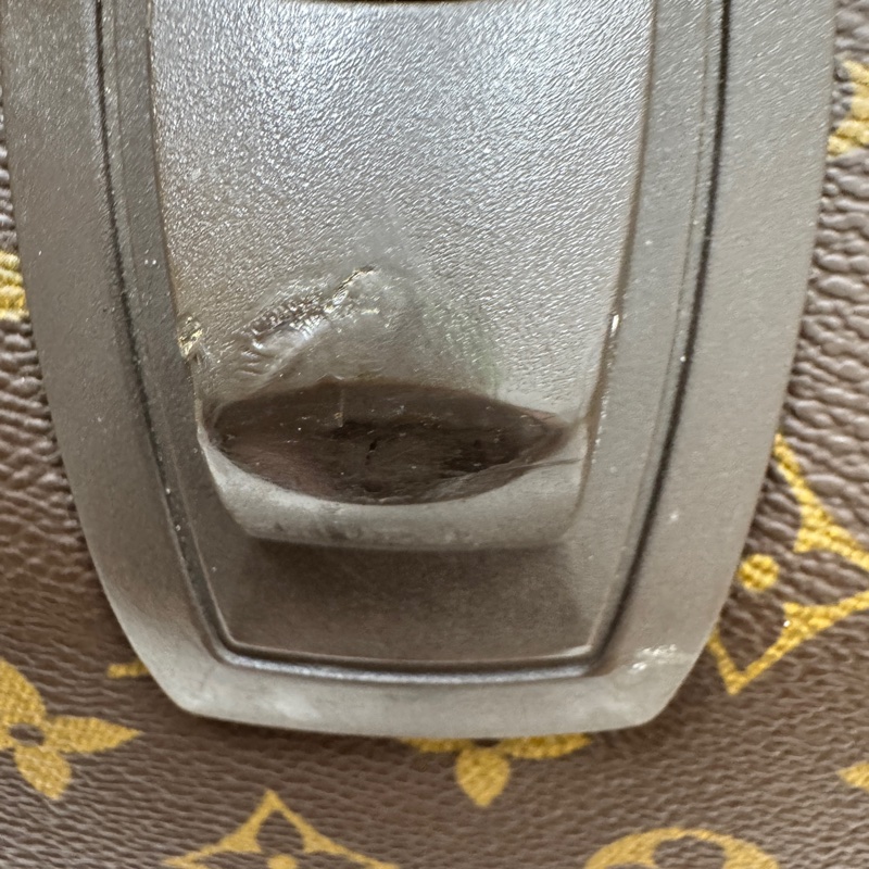 Louis Vuitton路易威登 中古款經典老花45托拉行李箱-27