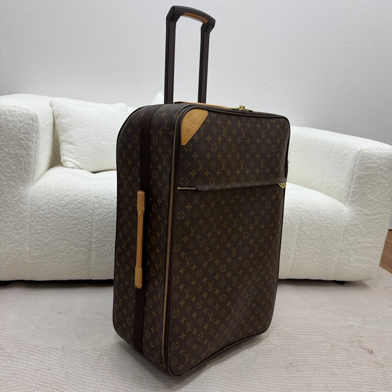 Louis Vuitton路易威登 中古款經典老花45托拉行李箱-2