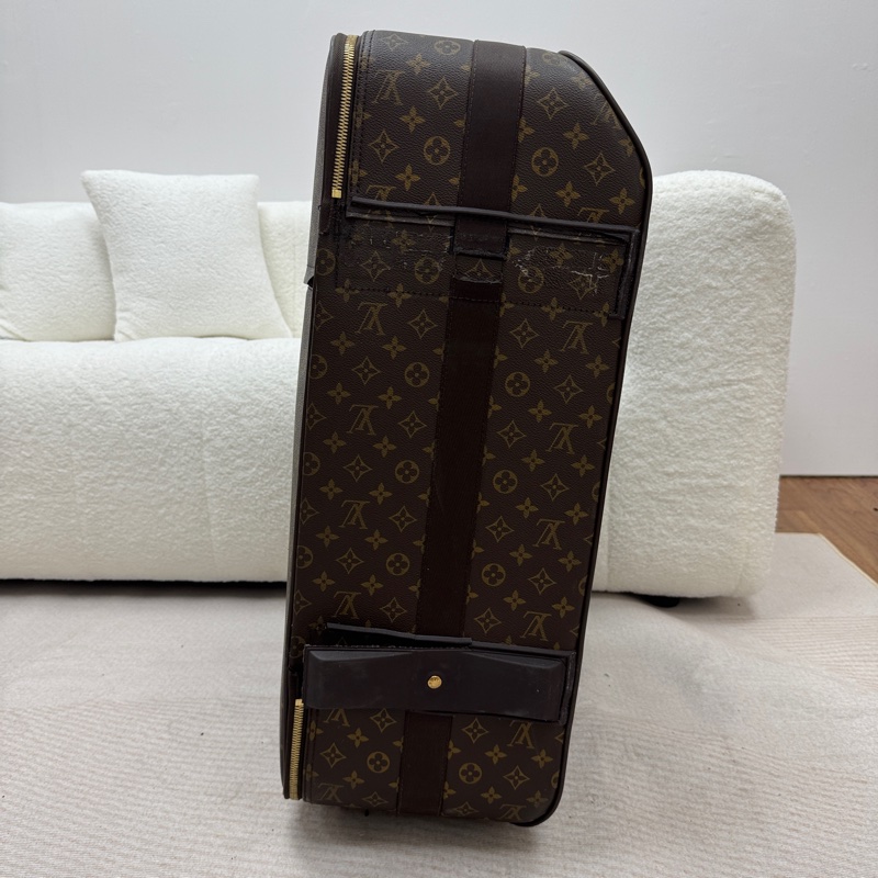 Louis Vuitton路易威登 中古款經典老花45托拉行李箱-7