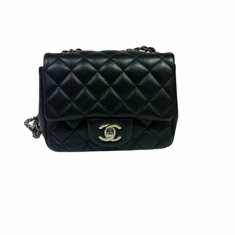 【美收精品】CHANEL黑色羊皮CF20 5-154