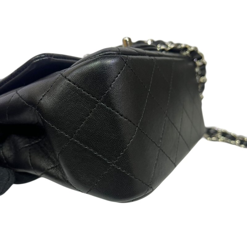 【美收精品】CHANEL黑色羊皮CF20 5-154-5