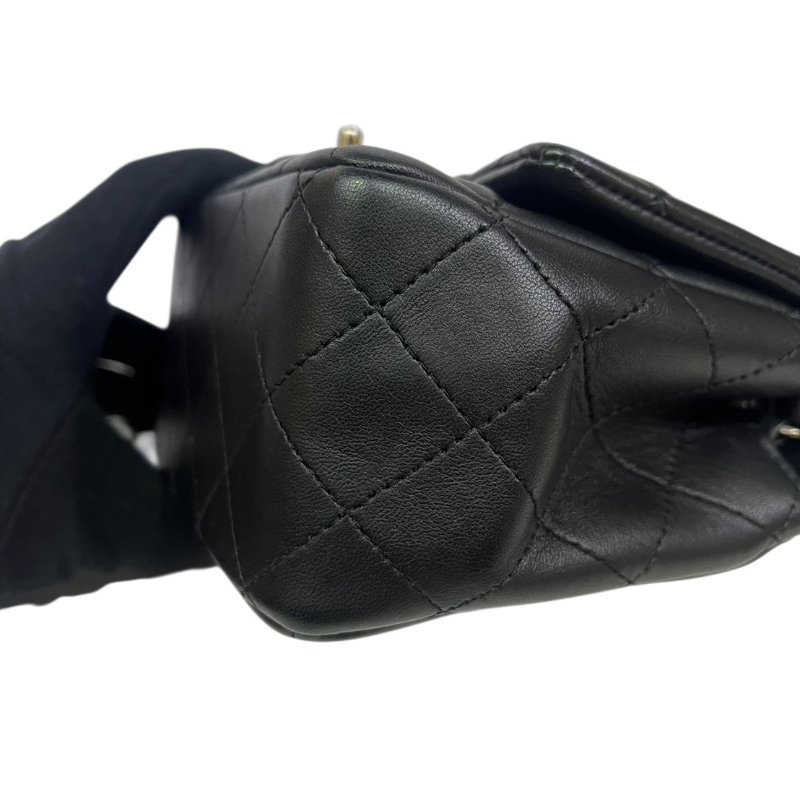 【美收精品】CHANEL黑色羊皮CF20 5-154-6