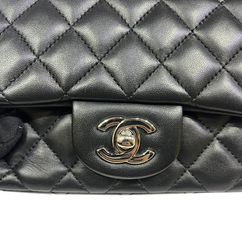 【美收精品】CHANEL黑色羊皮CF20 5-154-8